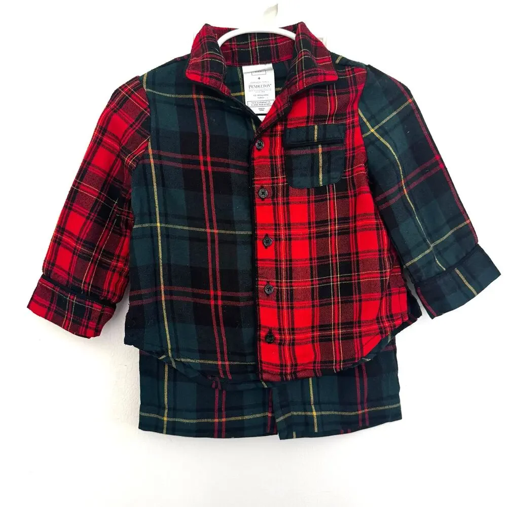 babyGap Pendleton Flannel Pajama Set
